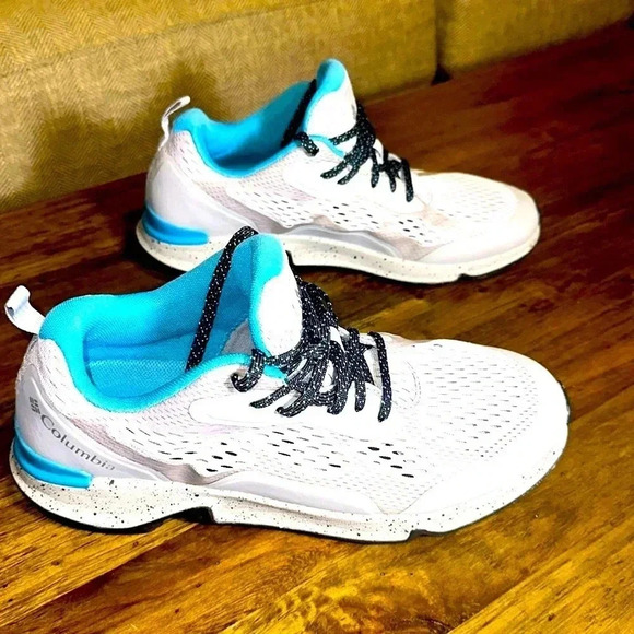 Columbia Women’s Gray Blue Vitesee Sneakers Shoes 0076–088 Size 10 <<<SALE>>> - Picture 5 of 14